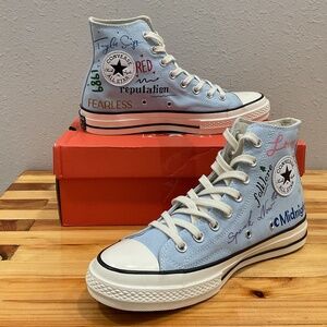 Taylor Swift Converse High Top Sneakers